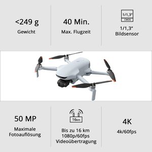 Produktbild für Drohne Potensic Atom 3 Standard Kit, mit Controller &amp; Akku