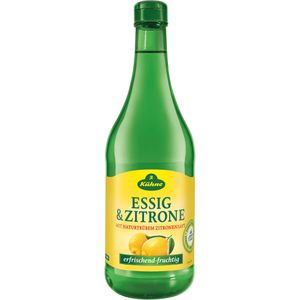 Produktbild für Tafelessig Kühne Essig &amp; Zitrone, aus Branntwein, 5% Säure