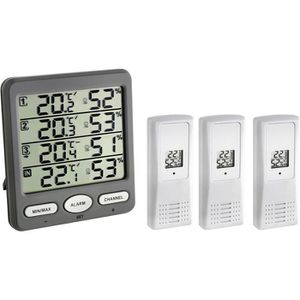 Thermo-Hygrometer TFA 30.3054.10, Klima-Monitor, digital