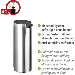 Produktbild für Seifenspender Wenko Detroit Turbo-Loc, 23354100