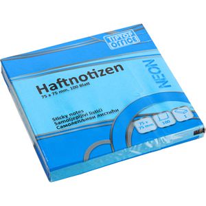 Haftnotizen TipTop-Office TTO 405019, neonblau