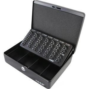 Produktbild für Geldkassette HMF 1001502, mit Zylinderschloss