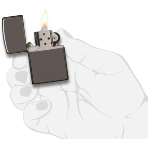 Produktbild für Feuerzeug Zippo Black Ice 150