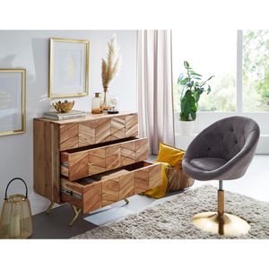 Produktbild für Kommode Wohnling WL6.161, akazie