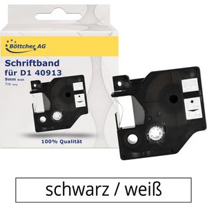Schriftband Böttcher-AG für Dymo 40913, D1, 9mm