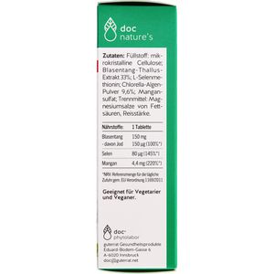 Produktbild für Jod Doc-Natures Jod 100 Forte+, 60 Tabletten