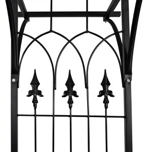 Produktbild für Rosenbogen vidaXL 40778, schwarz