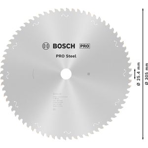Produktbild für Kreissägeblatt Bosch PRO Steel, 2608844869