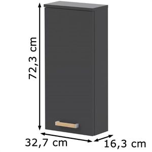 Produktbild für Bad-Hängeschrank Schildmeyer Duo 146533