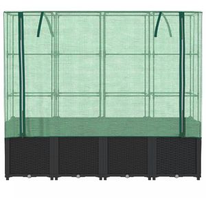 Produktbild für Hochbeet vidaXL 4015817, aus Kunststoff und Eisen