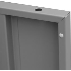 Produktbild für Schließfachschrank Lüllmann XL, 523910, lichtgrau