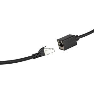 Produktbild für Netzwerkkabel LogiLink Premium, CQX033S, schwarz