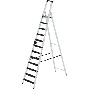 Produktbild für Stehleiter MUNK 42114, nivello-Leiterfüße, mit Plattform