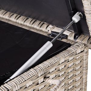 Produktbild für Gartenbox CASARIA 106707, aus Polyrattan