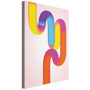 Wandbild Artgeist Colorful Turns, 80 x 120 cm