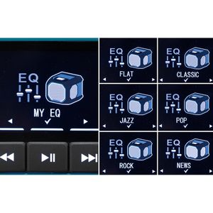 Produktbild für Bluetooth-Lautsprecher Makita MR014GZ, blau, Akku 14,4/18/40V