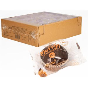 Kuchen Hellma Mini Muffins Schokolade, mit Schokostückchen