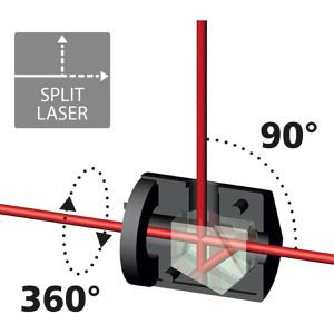 Produktbild für Wasserwaage Laserliner 025.04.00E, HandyLaser Plus