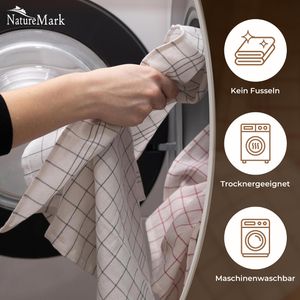 Produktbild für Geschirrtuch NatureMark 50 x 70 cm