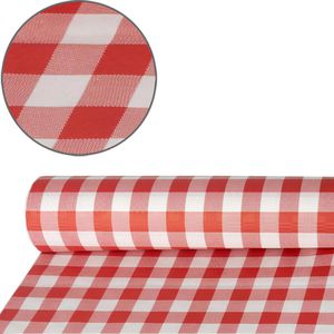 Tischdeckenrolle Papstar mit Damastprägung, Vichy Karo, 88163