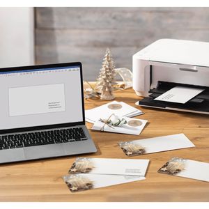 Produktbild für Weihnachtsumschläge Sigel DU450, DIN lang