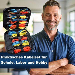 Produktbild für Messleitung PeakTech P 8202, 25-teilig