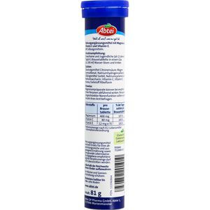 Produktbild für Magnesium Abtei Plus, 15 Brausetabletten