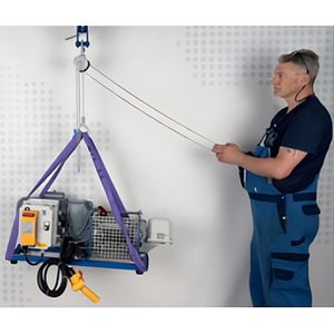 Produktbild für Kettenzug Planeta PAC360 0,5, G10481, Mini-Alu-Flaschenzug
