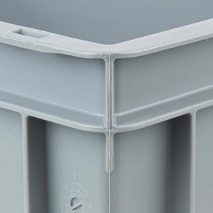 Produktbild für Eurobox Fetra 1335, grau, 28 Liter