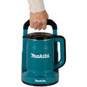 Produktbild für Wasserkocher Makita KT001GZ, akkubetrieben, blau