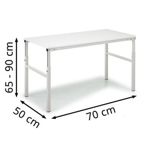 Produktbild für Arbeitstisch Treston TP507, ESD, höhenverstellbar