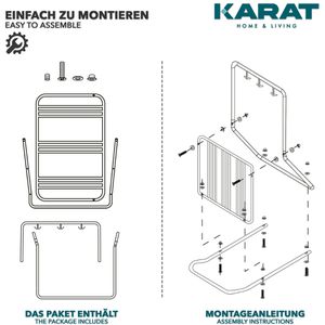 Produktbild für Fahrradständer Karat Tony, freistehend