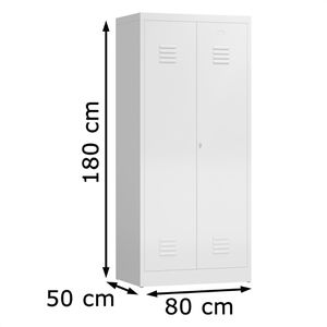 Produktbild für Spind ClassiX X-515420, Doppelspind, lichtgrau