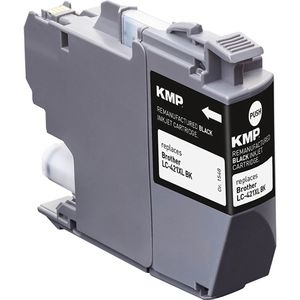 Produktbild für Tinte KMP für Brother LC-421XLBK