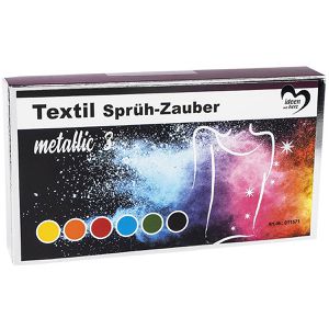 Produktbild für Stoffmalfarben Ideen-mit-Herz Textil-Sprüh-Zauber metallic 3