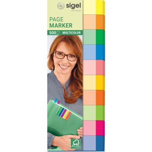 Haftmarker Sigel Page Marker, HN682, Multicolor