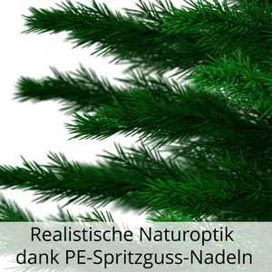 Produktbild für Weihnachtsbaum CASARIA 105268, Edeltanne, 140cm