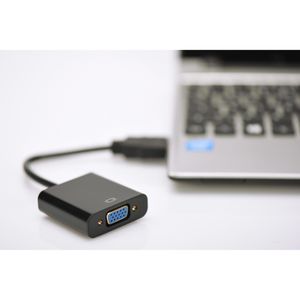 Produktbild für HDMI-Adapter Digitus HDMI auf VGA Konverter, DA-70461