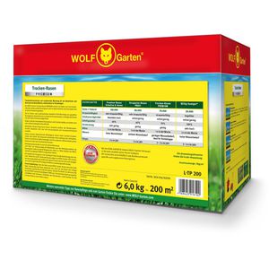 Produktbild für Rasensamen Wolf-Garten L-TP 200 Trocken-Rasen