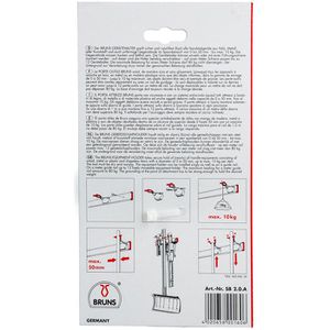 Produktbild für Gerätehalter Bruns Set, SB 2.0 A, 2 Stück