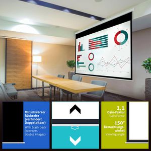 Produktbild für Beamer-Leinwand ESMART Professional MIROLO