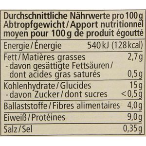Produktbild für Gemüsekonserve Alnatura Kichererbsen, BIO