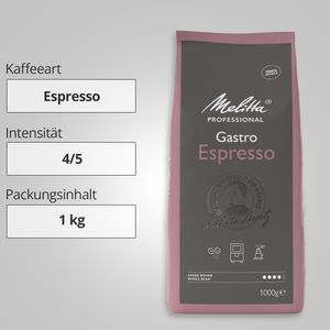 Produktbild für Kaffee Melitta Professional Gastro Espresso