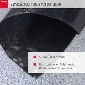 Produktbild für Abdeckplane NOOR Profi, anthrazit