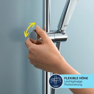 Produktbild für Duschsystem GROHE Vitalio Joy System 260, 27684001, verchromt