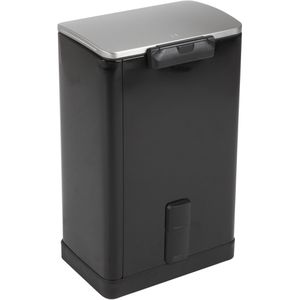 Produktbild für Mülleimer EKO E-Cube, VB 926840, matt schwarz