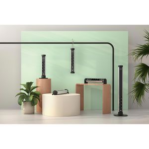 Produktbild für Tischsteckdose Bachmann Pole L, mit 2,5 m Schuko Kabel
