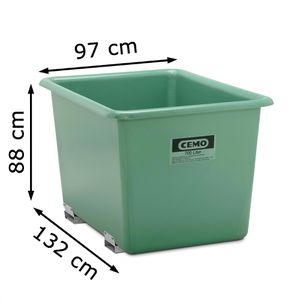 Produktbild für Großbehälter CEMO 1207, 700 Liter