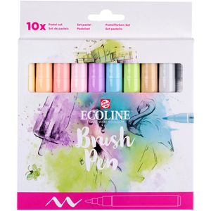 Produktbild für Brush-Pen Ecoline Pastell, 11509811