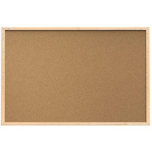 Produktbild für Pinnwand ALLboards TK1510D, braun